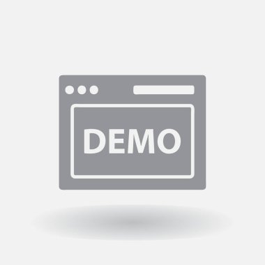 Tarayıcı web vektör simgesi