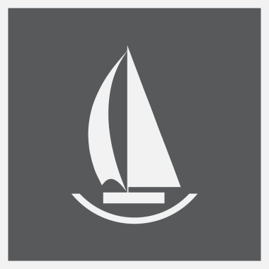 Vektör yelkende simgesi