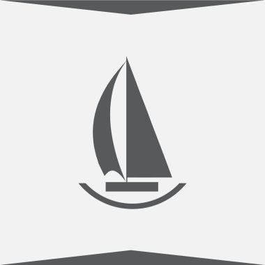 Vektör yelkende simgesi