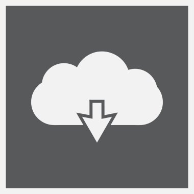 bulut veri web simgesi