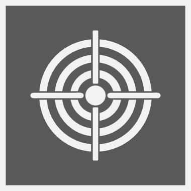 hedef web simge vektör.