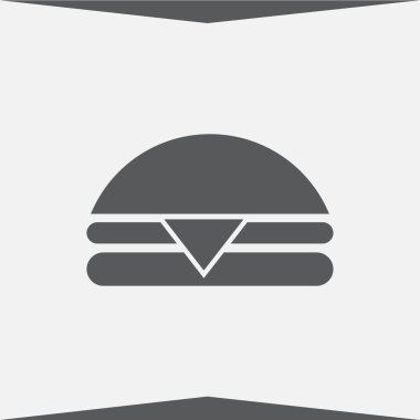 çizilen illüstrasyon hamburger el.