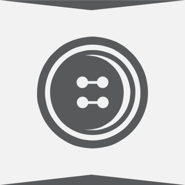 vektör yuvarlak dikiş düğme