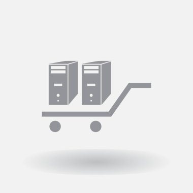 Bilgisayar icon.web tasarım stili