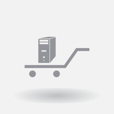 Bilgisayar icon.web tasarım stili