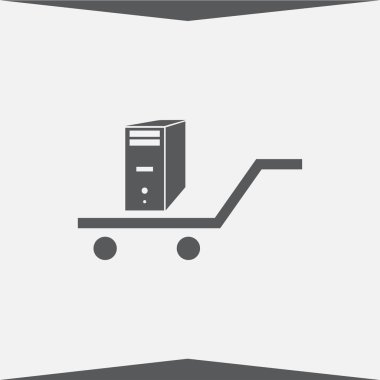 Bilgisayar icon.web tasarım stili