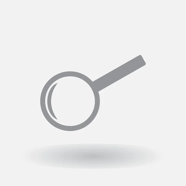 Vector magnifying glass icon — Stock Vector