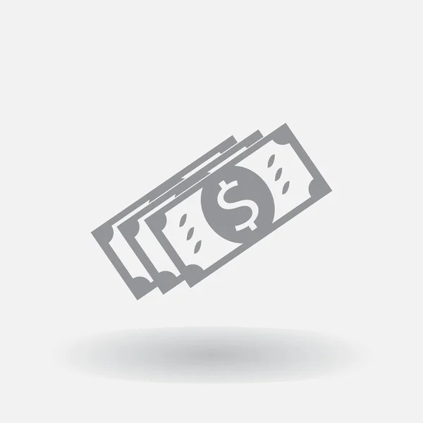 Pictogram voor geld. vector design — Stockvector