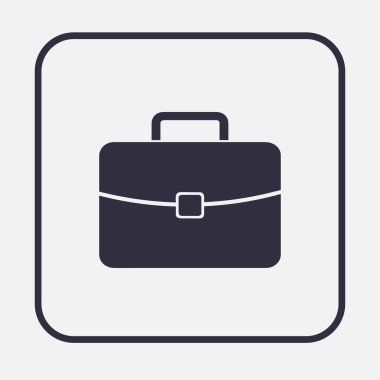 Bagaj simgesi. Bagaj vektör çizim.