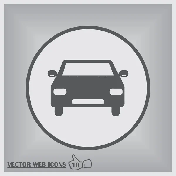Ícone do carro. estilo web dsign — Vetor de Stock