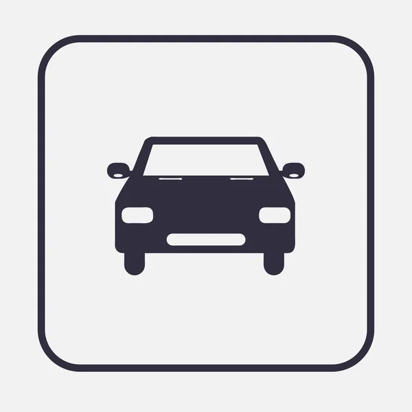 Icona dell'auto. stile dsign web — Vettoriale Stock