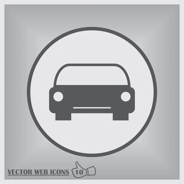 Ícone do carro. estilo web dsign — Vetor de Stock