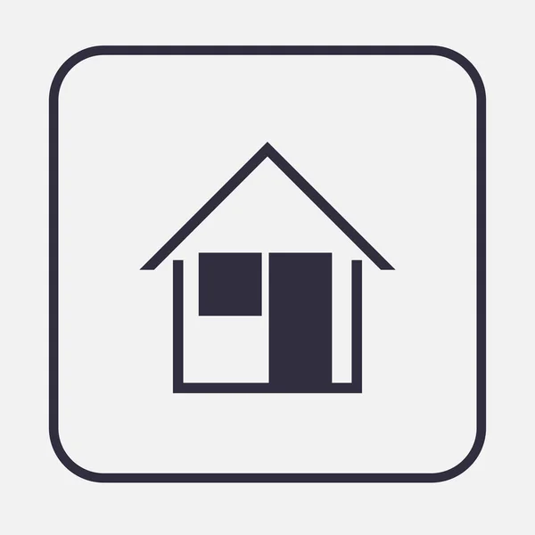 Icône vectorielle maison. style de conception web — Image vectorielle