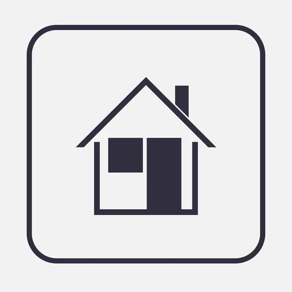 Icône vectorielle maison. style de conception web — Image vectorielle