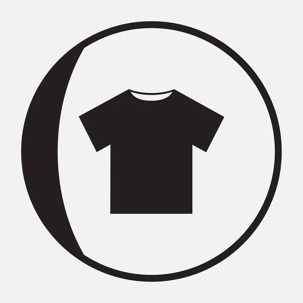 T-shirt web ícone vetor . —  Vetores de Stock