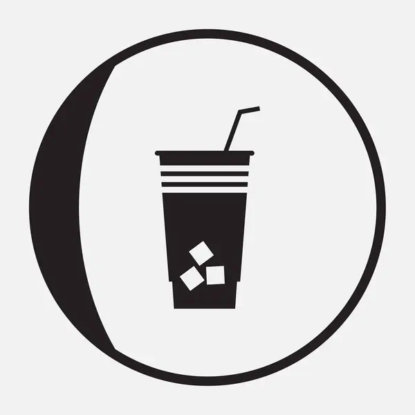 Cocktail web Icon Vector — Stockvector