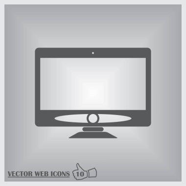 Monitör simgesini. Ekran simgesini.