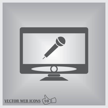 PC ekran mikrofon hoparlör