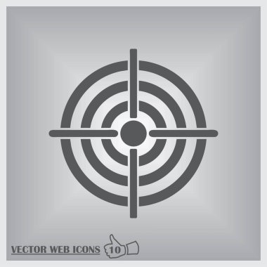 Hedef web simge vektör