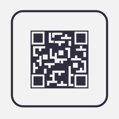 örnek qr kodu simgesini