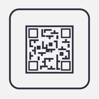 örnek qr kodu simgesini