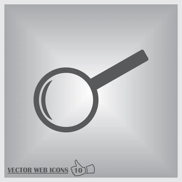 Lupa vectorial realista — Vector de stock