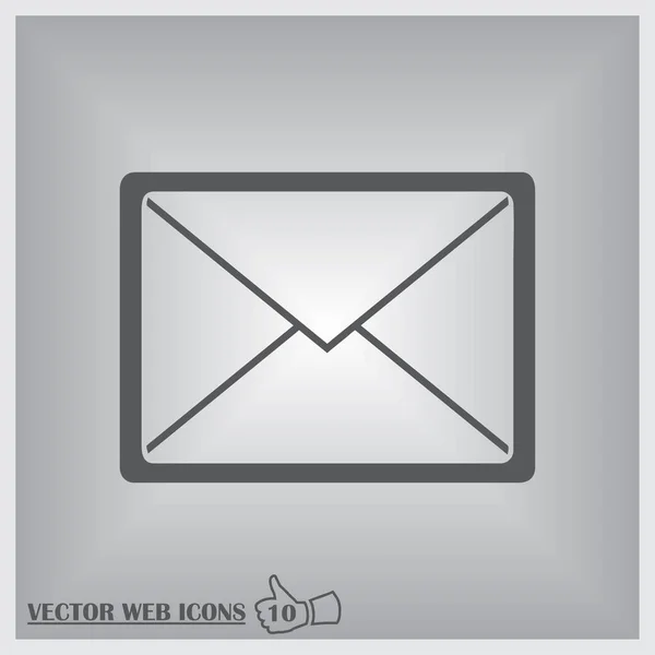 Vector mail web Icon — Stock Vector