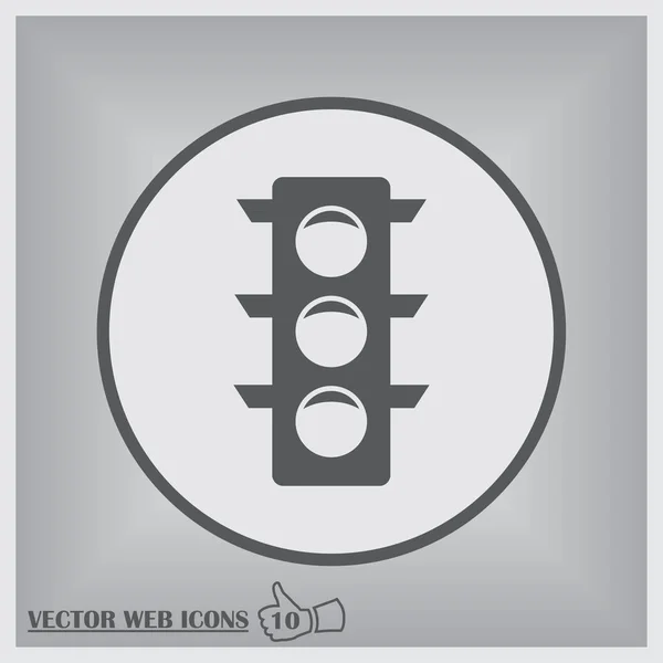 Vektor-Ampelsymbol. — Stockvektor