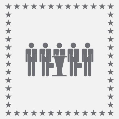 insanlar vektör web simgesi