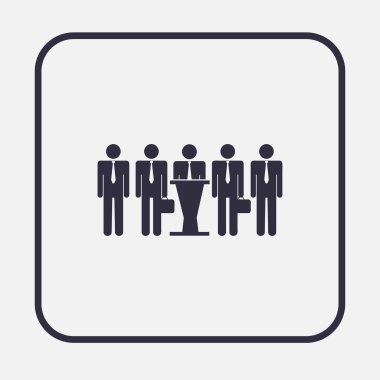 insanlar vektör web simgesi