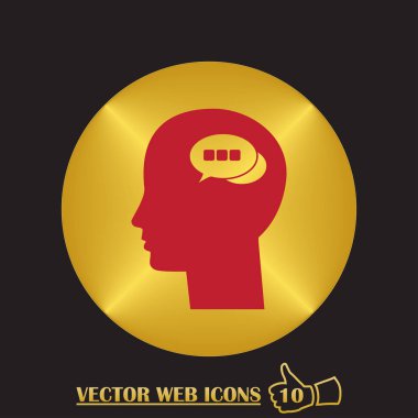 Erkekler siluet konuşuyor. baş kutsal kişilerin resmi içinde sohbet