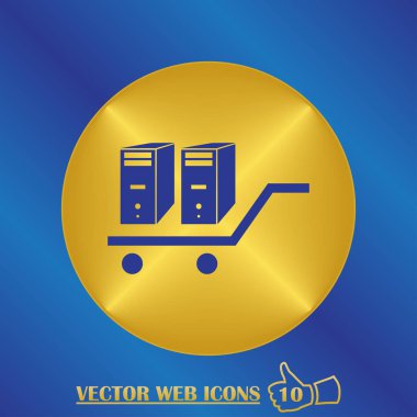 Bilgisayar web tasarım simgesi