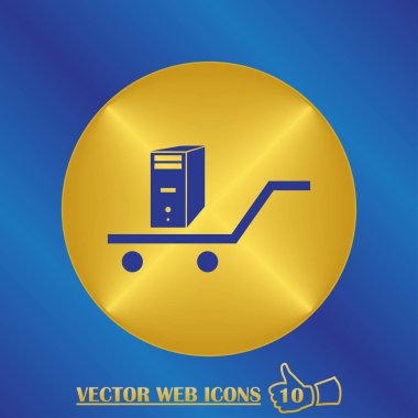 Bilgisayar web tasarım simgesi