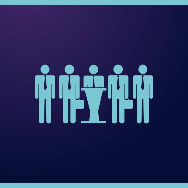 insanlar web vektör simgesi.