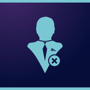 Kişi simgesi kaldırın. Web tasarım stili