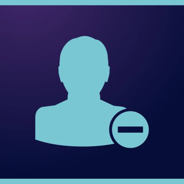 Kişi simgesi kaldırın. Web tasarım stili