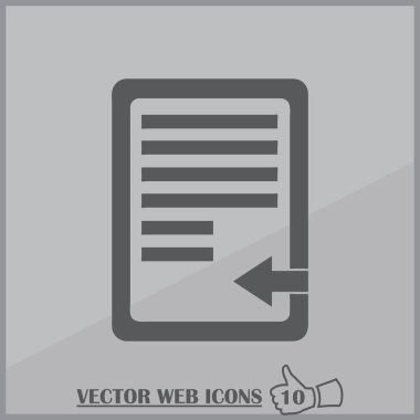 Pano web tasarım stili. vektör simgesi