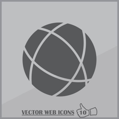 World Wide Web. İzole vektör simgesi