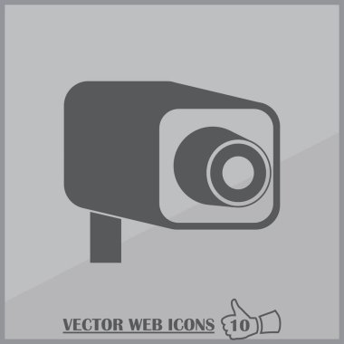 video kamera vektör simgesi