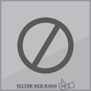 Herhangi bir simge. Web tasarım stili