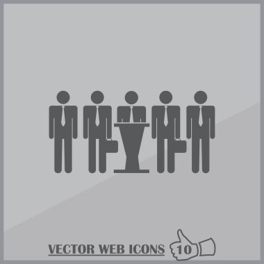 insanlar web vektör simgesi.