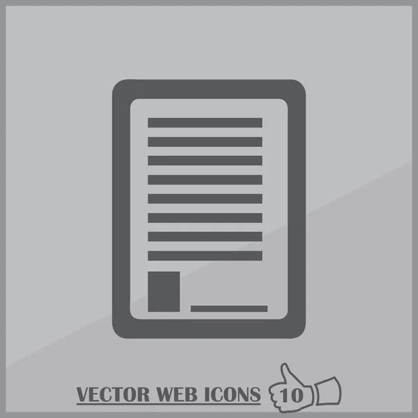 Стиль веб-дизайна буфера обмена. значок вектора — стоковый вектор
