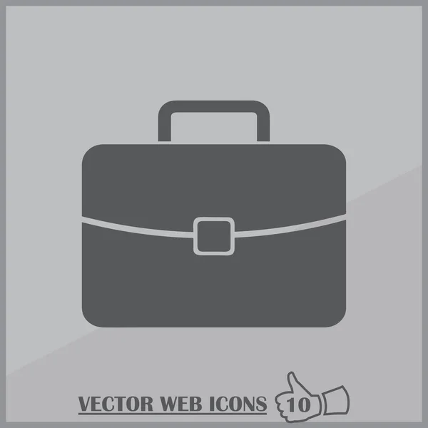 Baggage web design style. vector icon — Stock Vector