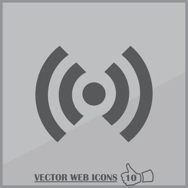 Wifi-Ikone im trendigen flachen Stil. Vektorillustration, Eps10. — Stockvektor