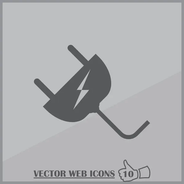 Einsteckbares Vektorsymbol 10 eps — Stockvektor