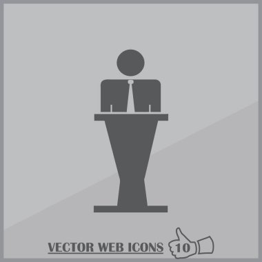 Adam profil simge vektör