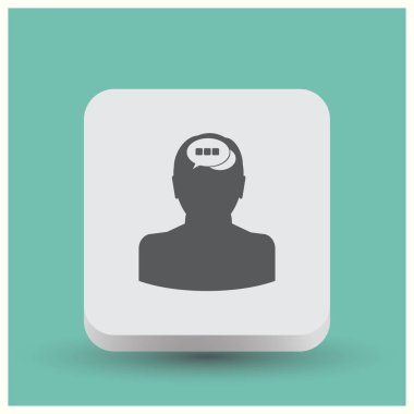 Kağıt insanlar kabarcık hoparlör