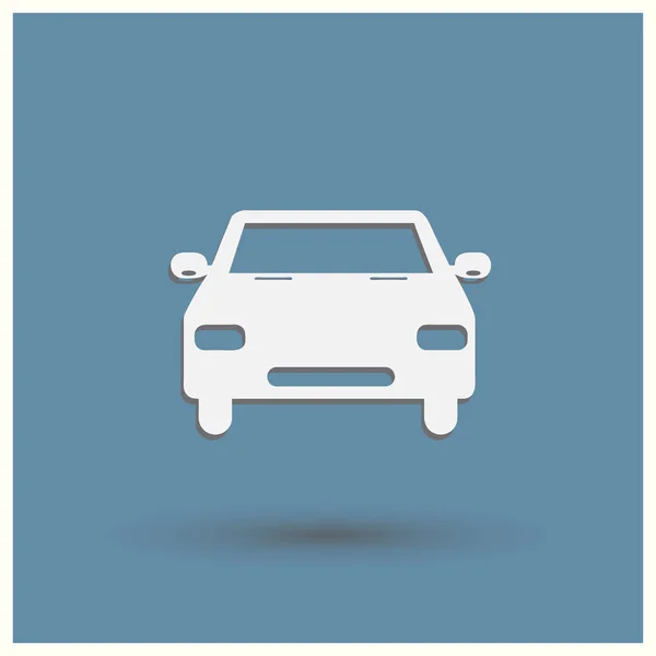 Het pictogram van de auto. Vector Webstijl. — Stockvector