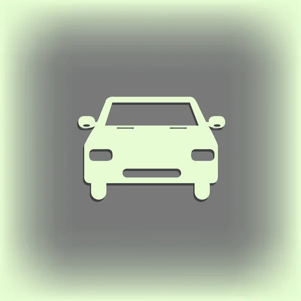 Car icon. Web vector style. — Stock Vector