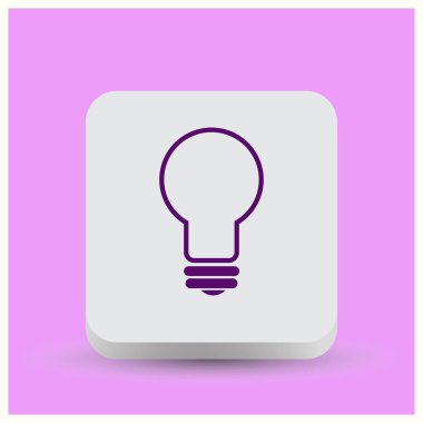 Lamba simge düz vektör